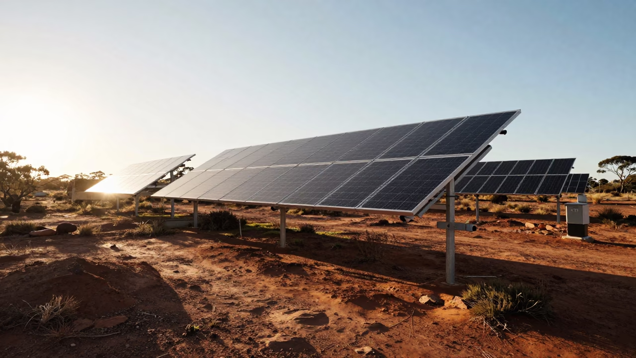 Scrub in Perth at The Late Afternoon Light in in Perth, Western Australia, Australia