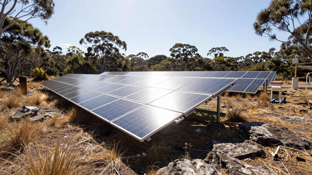 Scrub in Sydney at Bright Midmorning Light in in Sydney, New South Wales, Australia