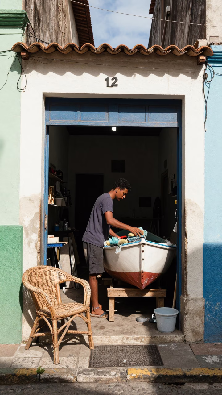 Scrubbing Vessel in Rio De Janeiro in in Rio de Janeiro, Brazil