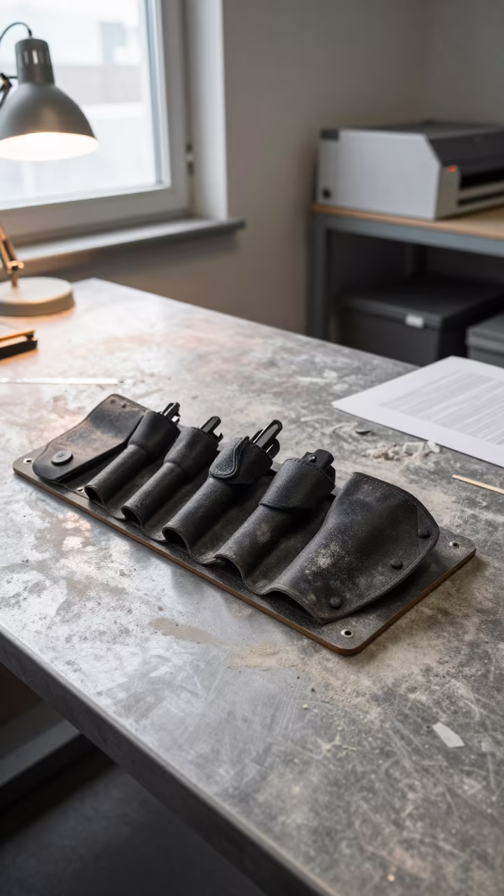 Seal Cutter Board in Barcelona Packing Station in at a fulfillment packing station in Gracia, Barcelona