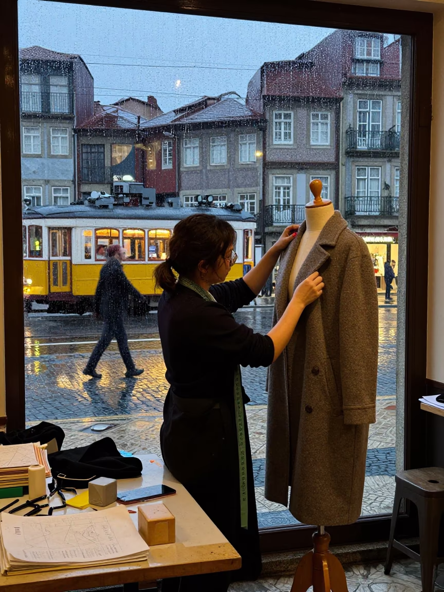 Seamstress Working in Porto in in Porto, Portugal