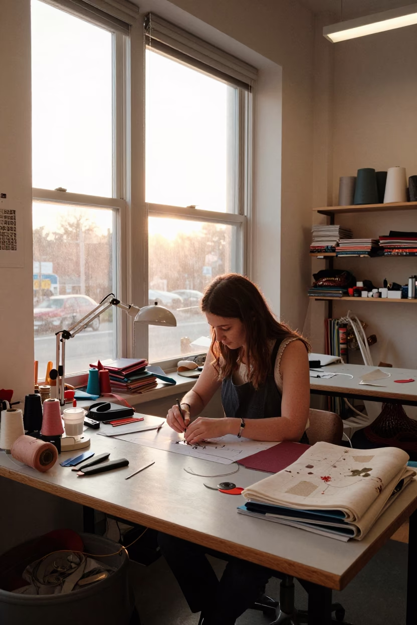 Seamstress Working in Toronto in in Toronto, Ontario, Canada