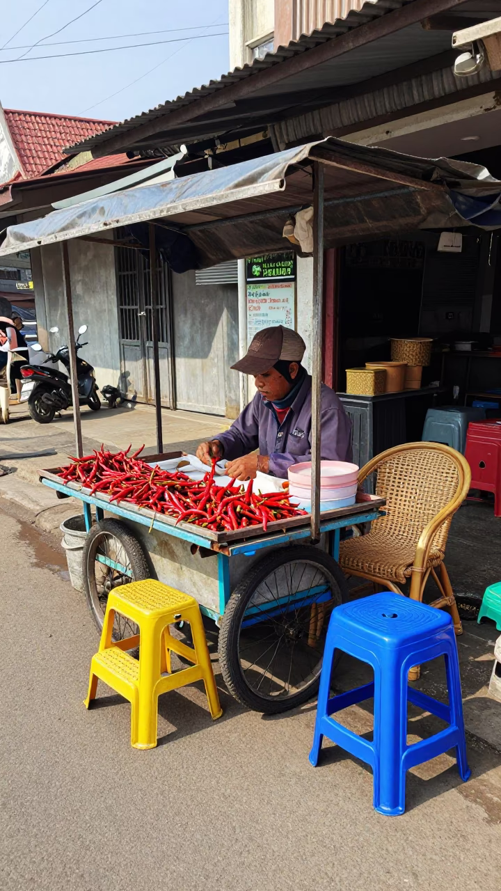 Seating Area in Yogyakarta in in Yogyakarta, Indonesia