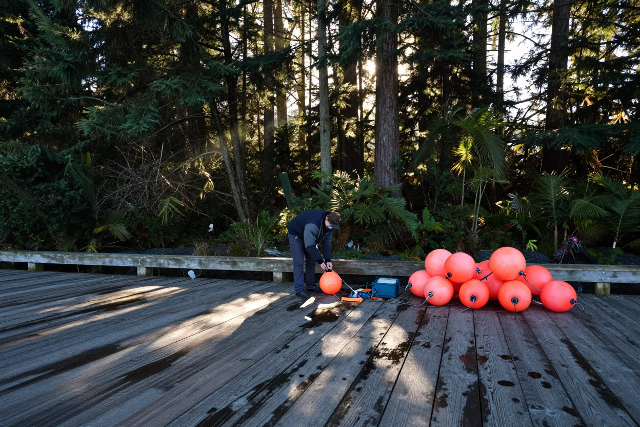 Securing Gear in Vancouver in in Vancouver, British Columbia, Canada