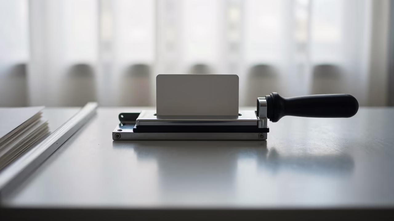 Security Tag Detacher Cradle in Chengdu Stockroom in inside a stockroom behind the sales floor in Jinli, Chengdu
