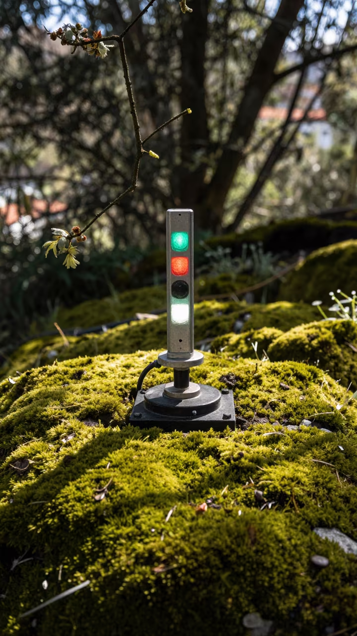 Seismograph on Mossy Ridge in Quito in in La Mariscal, Quito