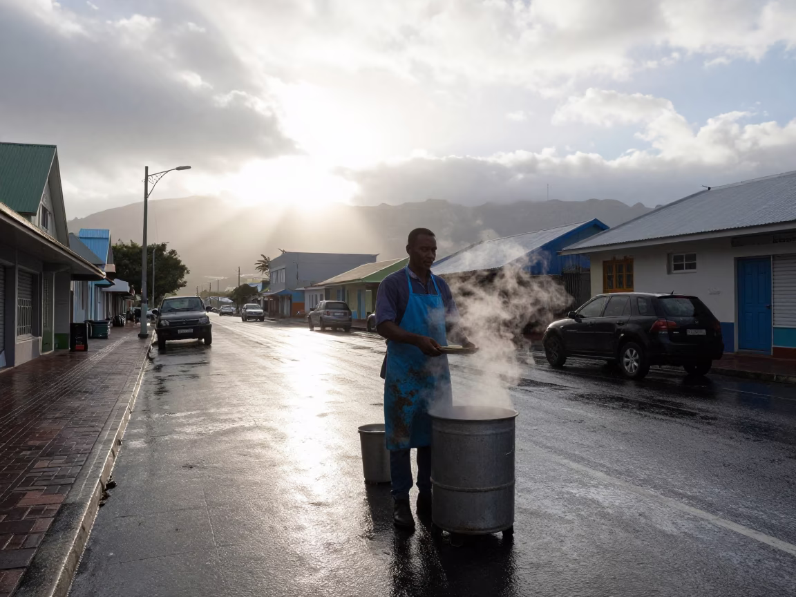 Seller Serving in Cape Town in in Cape Town, South Africa
