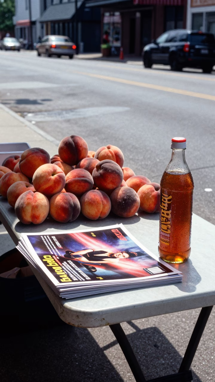 Selling Peaches in Nashville in in Nashville, Tennessee, United States