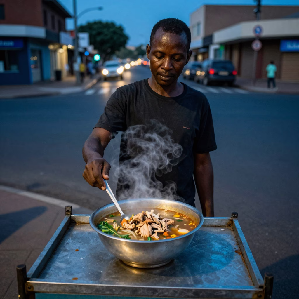 Sen Soup in Johannesburg at The Last Blue Light Of Evening in in Johannesburg, South Africa