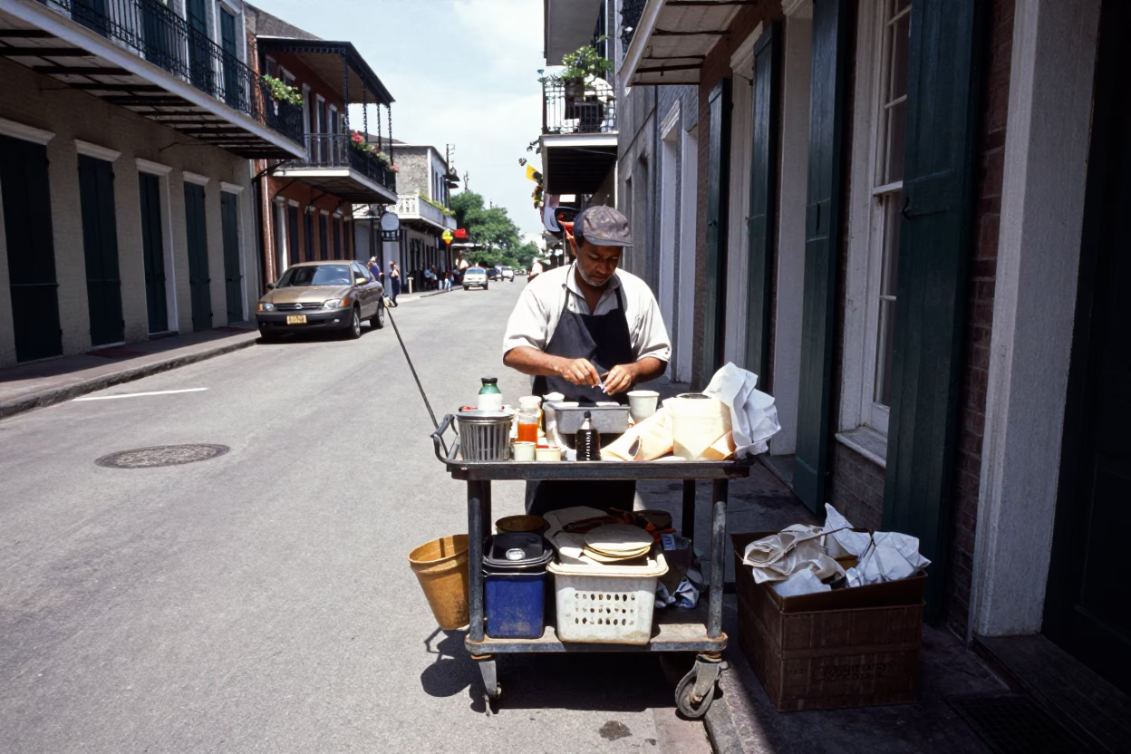 Service Cart in New Orleans in in New Orleans, Louisiana, United States