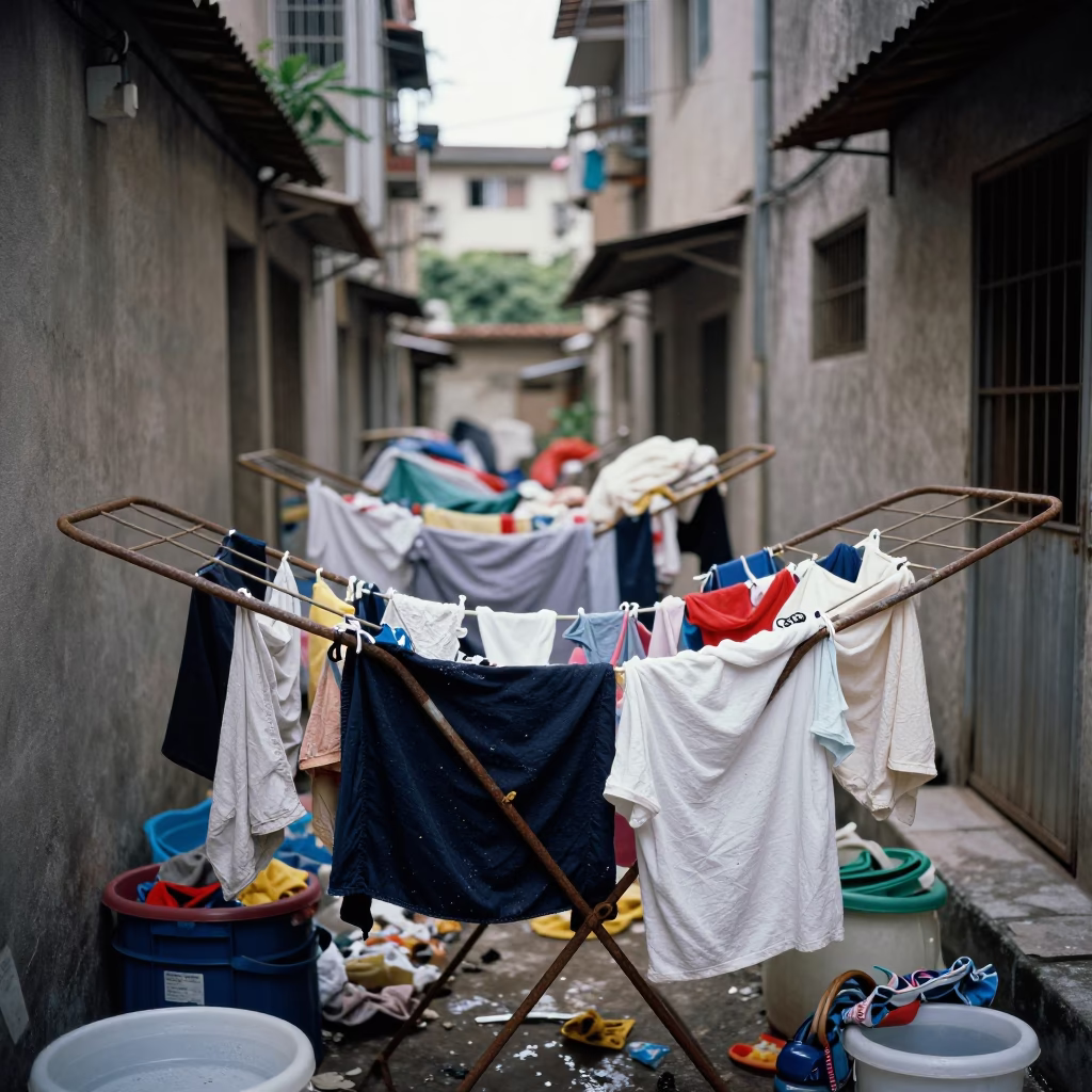 Service Corridor in São Paulo in in São Paulo, Brazil
