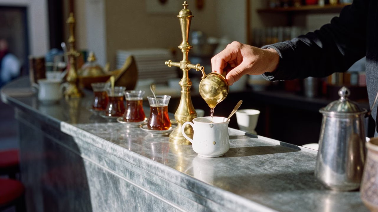 Service Counter in Fez in in Fez, Morocco