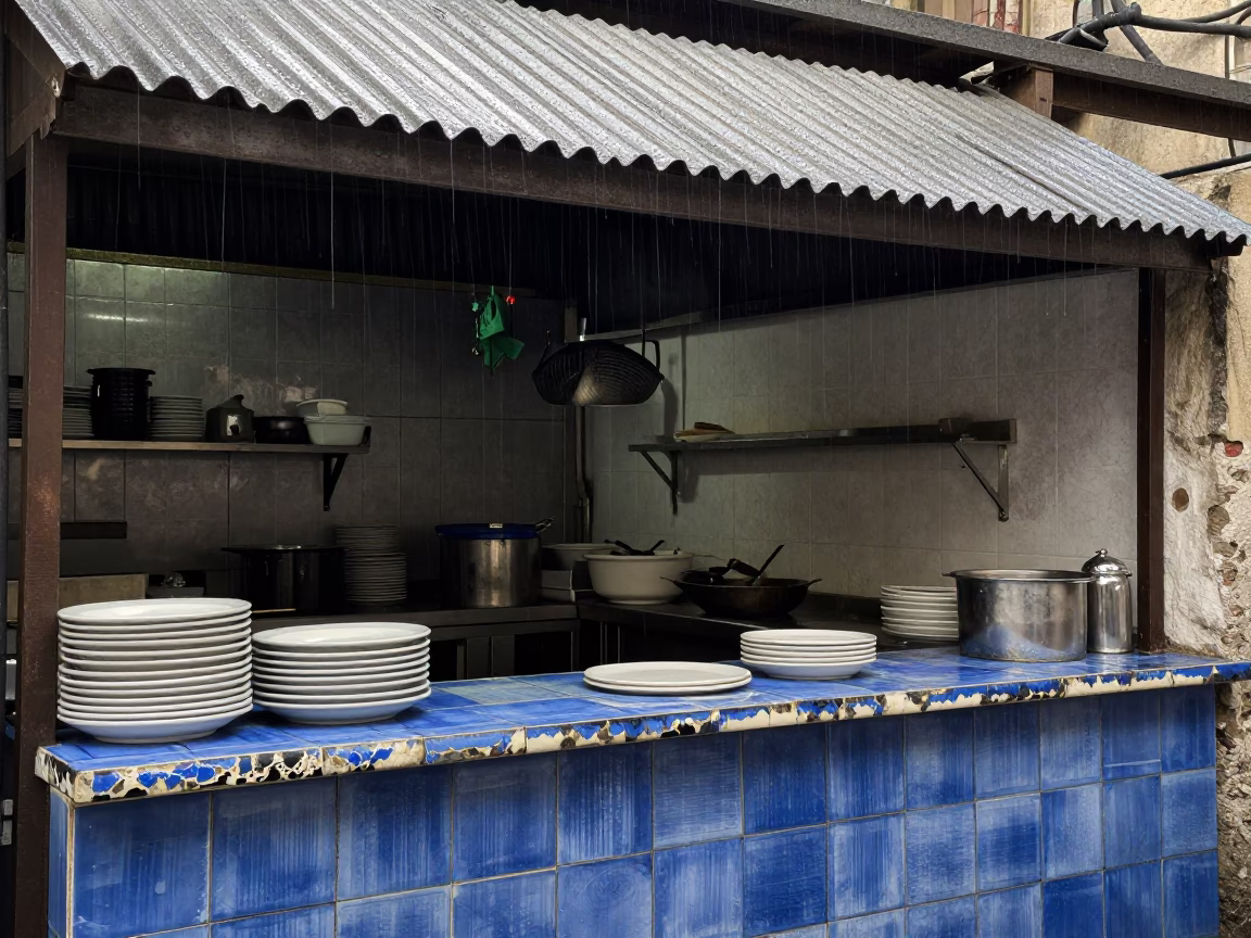 Service Counter in Palermo in in Palermo, Italy