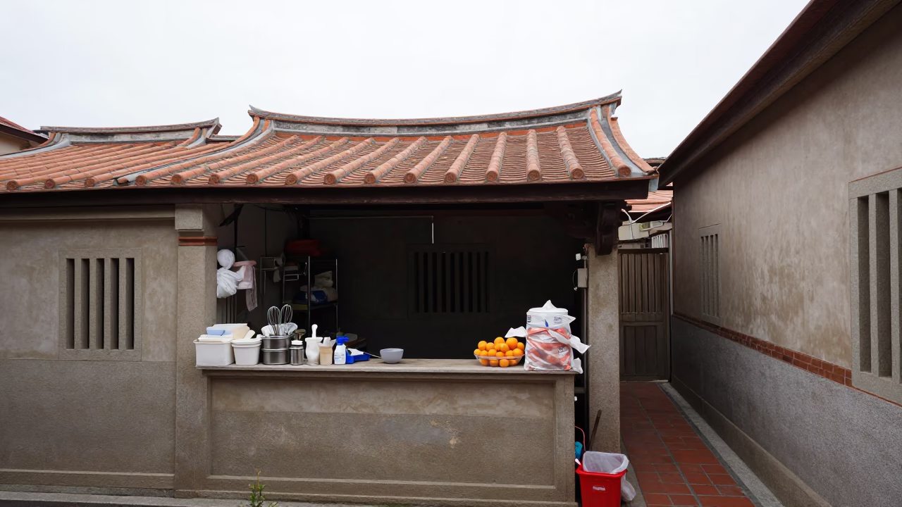 Service Counter in Tainan in in Tainan, Taiwan