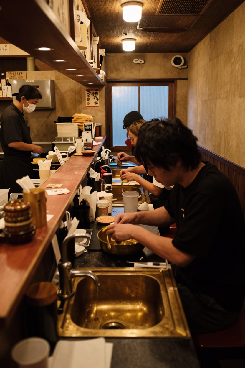 Service Counter in Tokyo in in Tokyo, Japan