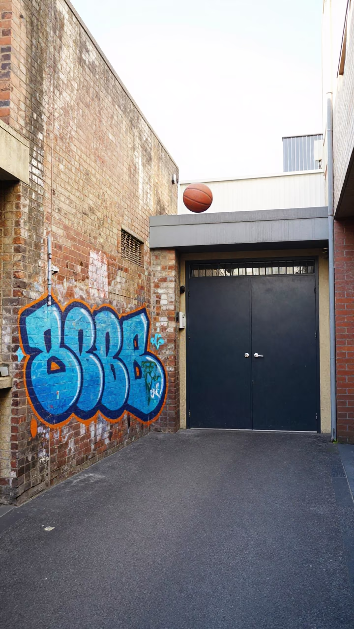 Service Door in Melbourne in in Melbourne, Victoria, Australia