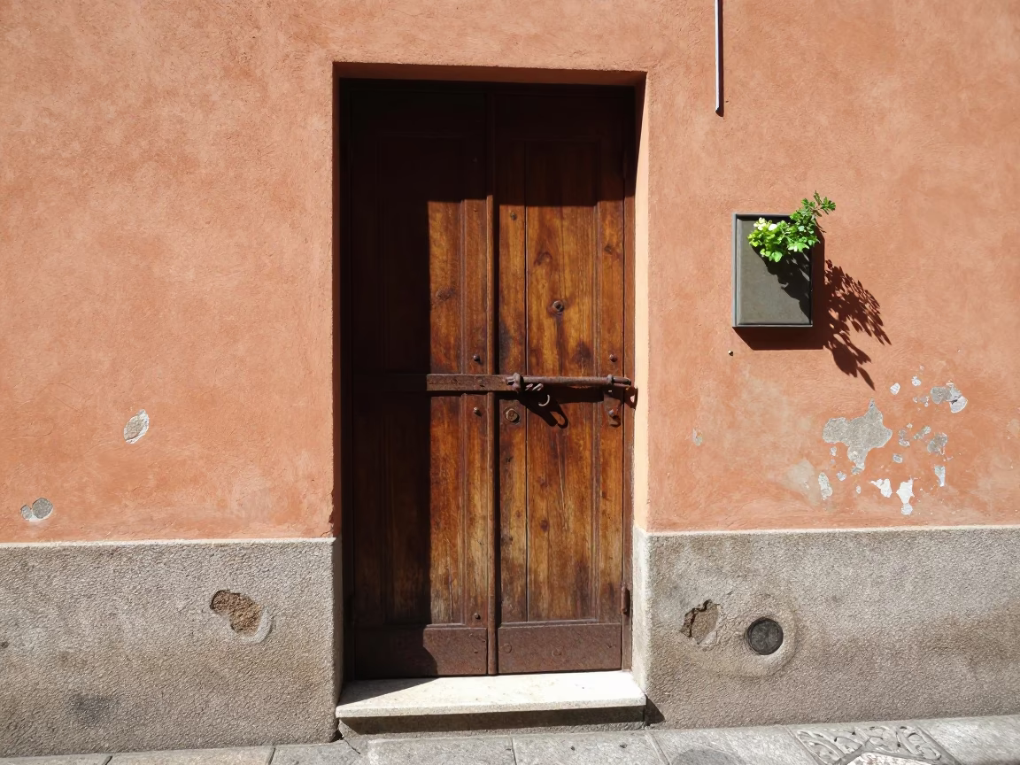 Service Entrance in Bologna in in Bologna, Italy