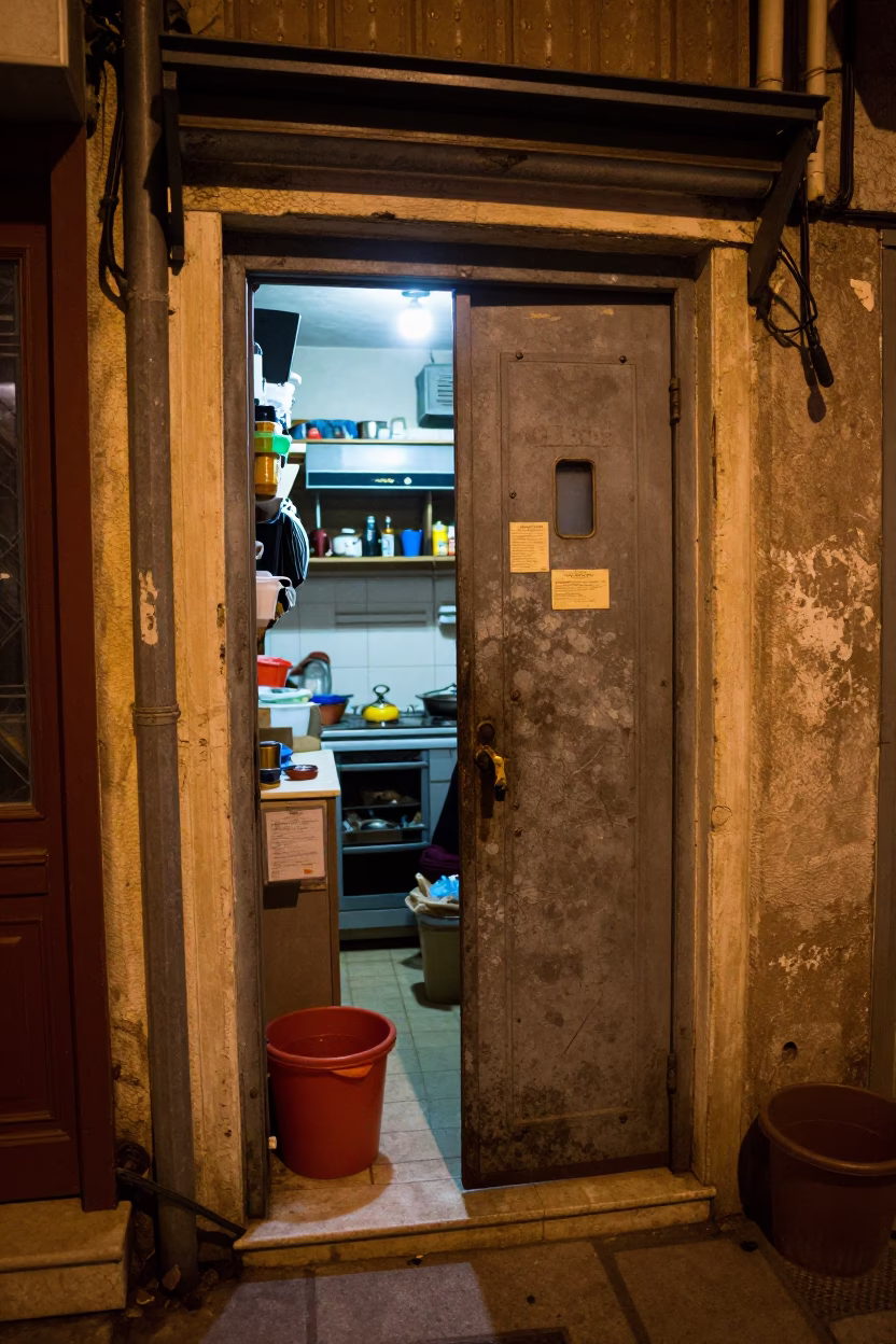 Service Entrance in Istanbul in in Istanbul, Turkey