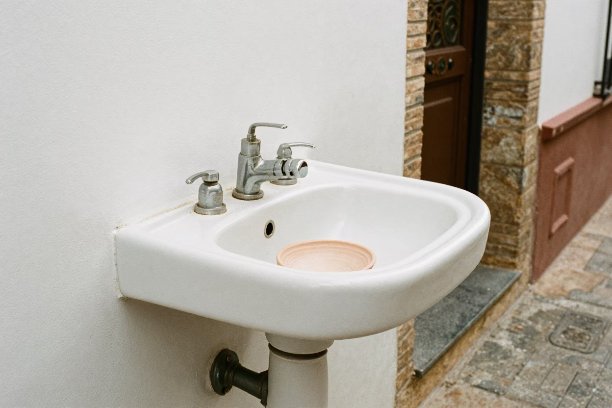 Service Sink in Seville in in Seville, Spain