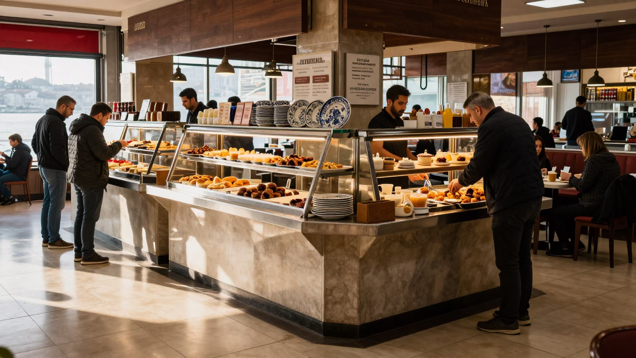 Service Station in Istanbul in in Istanbul, Turkey