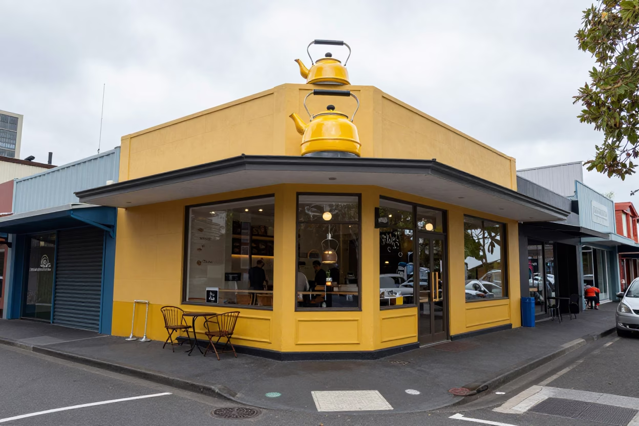 Service Station in Melbourne in in Melbourne, Victoria, Australia