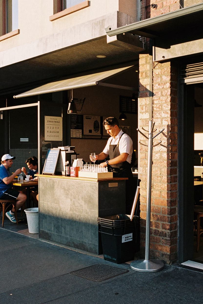 Service Station in Sydney in in Sydney, New South Wales, Australia