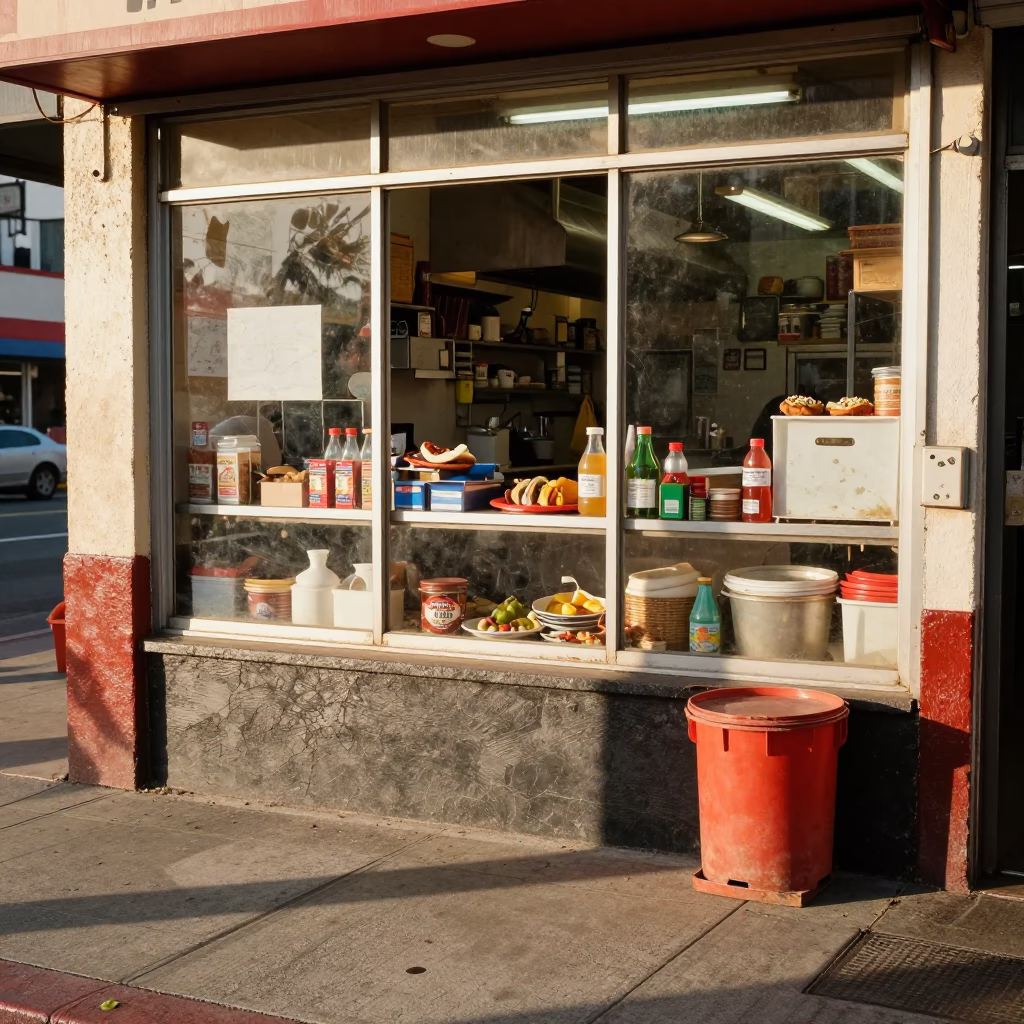 Service Window in Los Angeles in in Los Angeles, California, United States