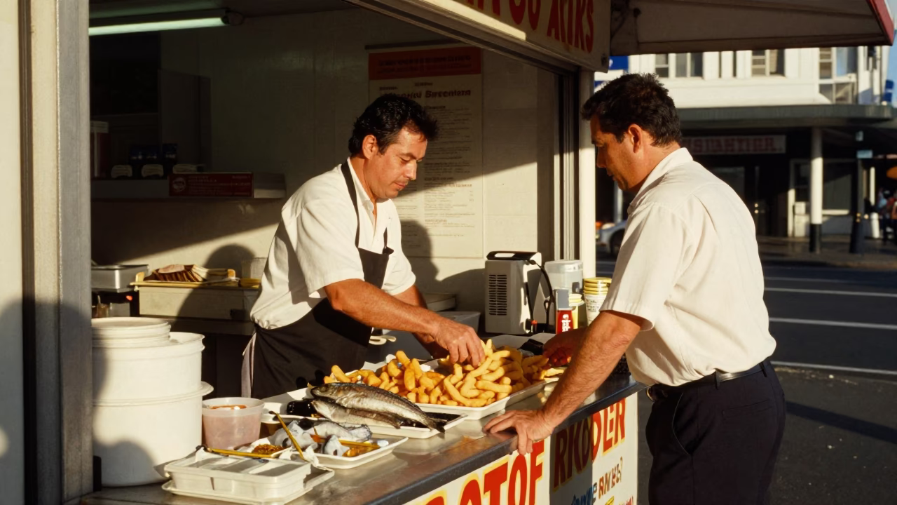 Serving Customer in Auckland in in Auckland, New Zealand