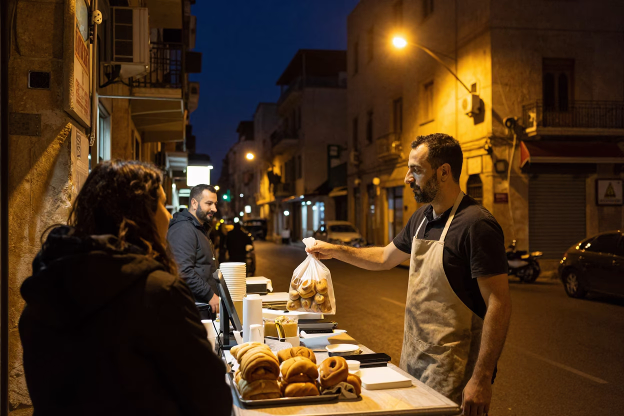 Serving Customer in Beirut in in Beirut, Lebanon