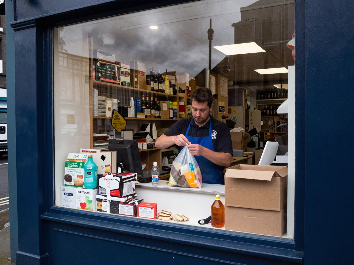 Serving Customer in Dublin in in Dublin, Ireland