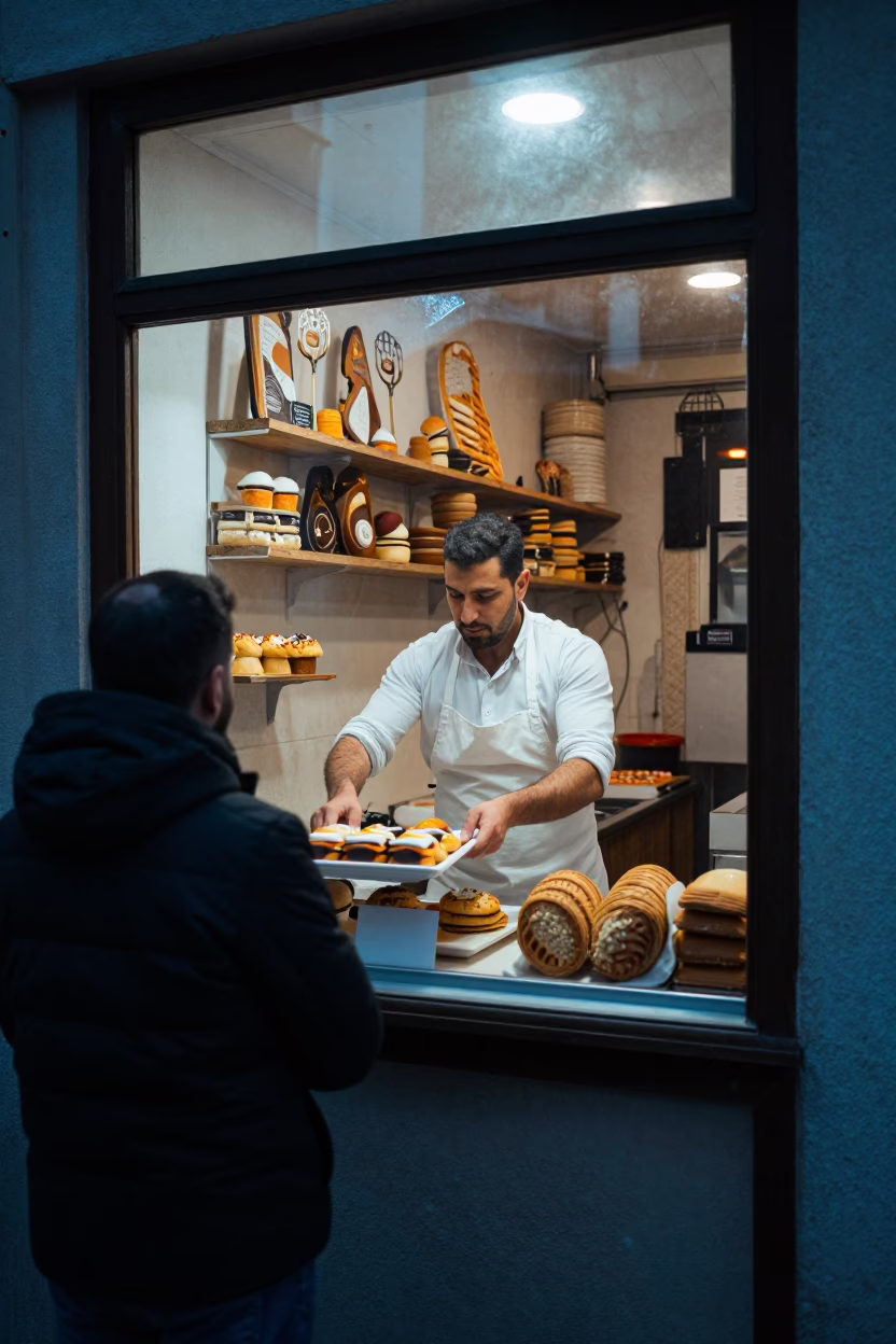 Serving Customer in Istanbul in in Istanbul, Turkey