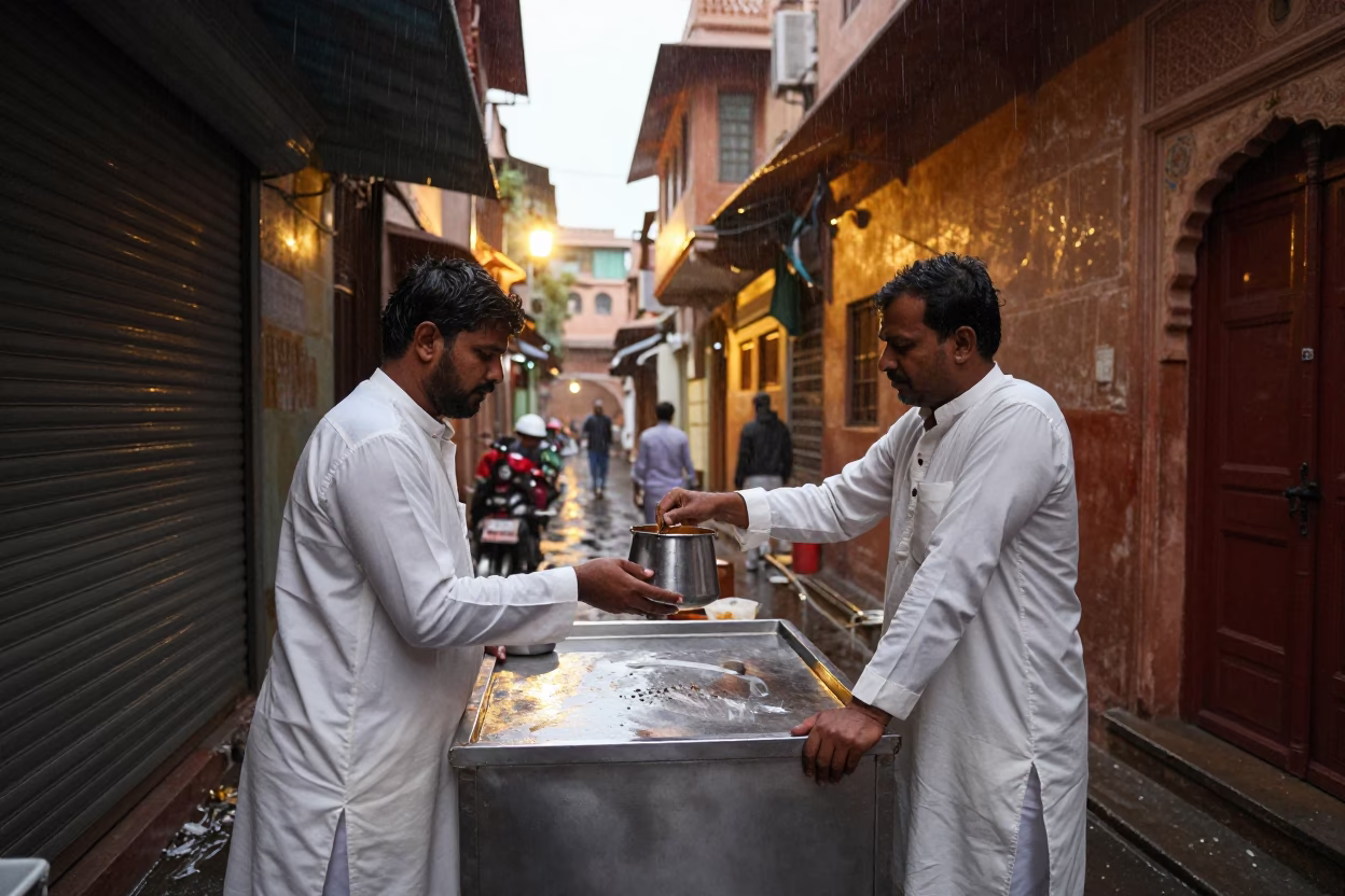 Serving Customer in Jaipur in in Jaipur, India