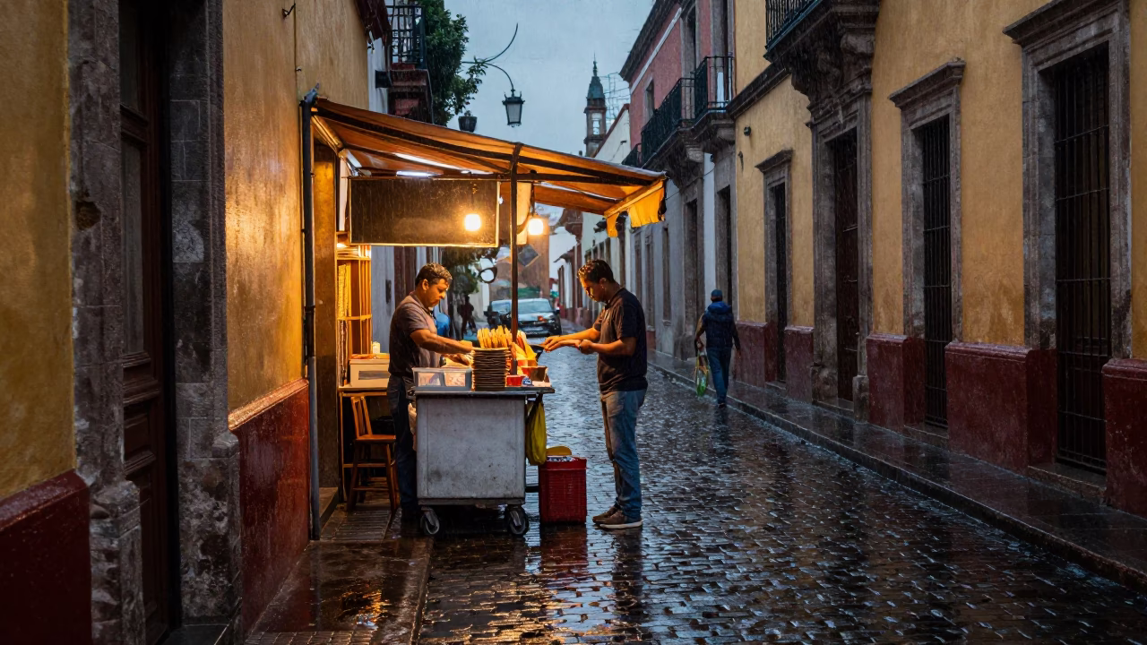 Serving Customer in Mexico City in in Mexico City, Mexico