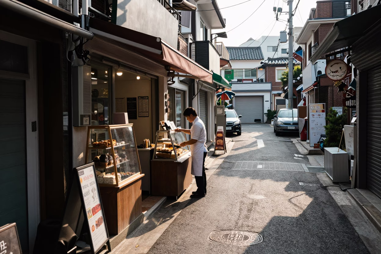Serving Customer in Seoul in in Seoul, South Korea