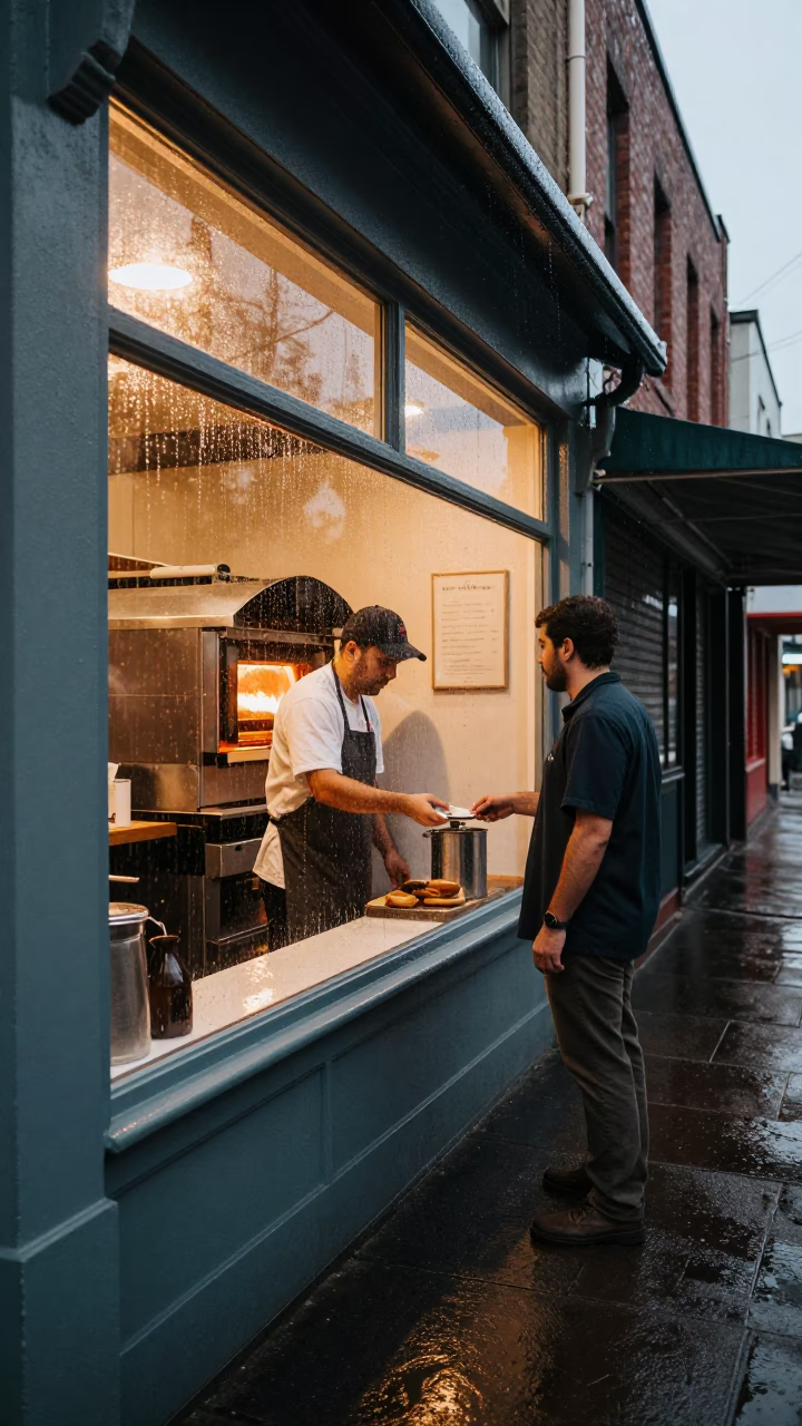 Serving Customer in Sydney in in Sydney, New South Wales, Australia