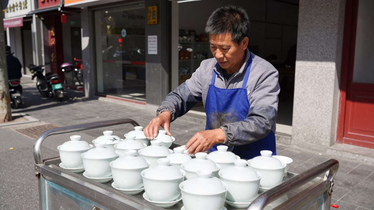 Serving Customers in Shanghai in in Shanghai, China