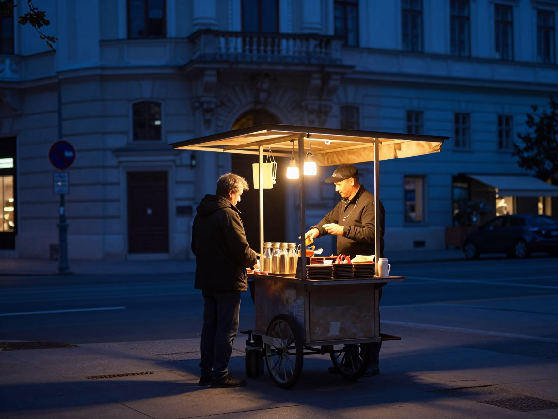 Serving Customers in Vienna in in Vienna, Austria