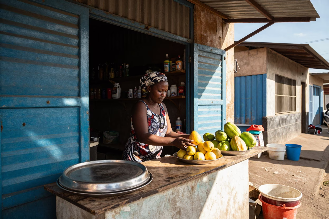 Serving Fruit in Johannesburg in in Johannesburg, South Africa