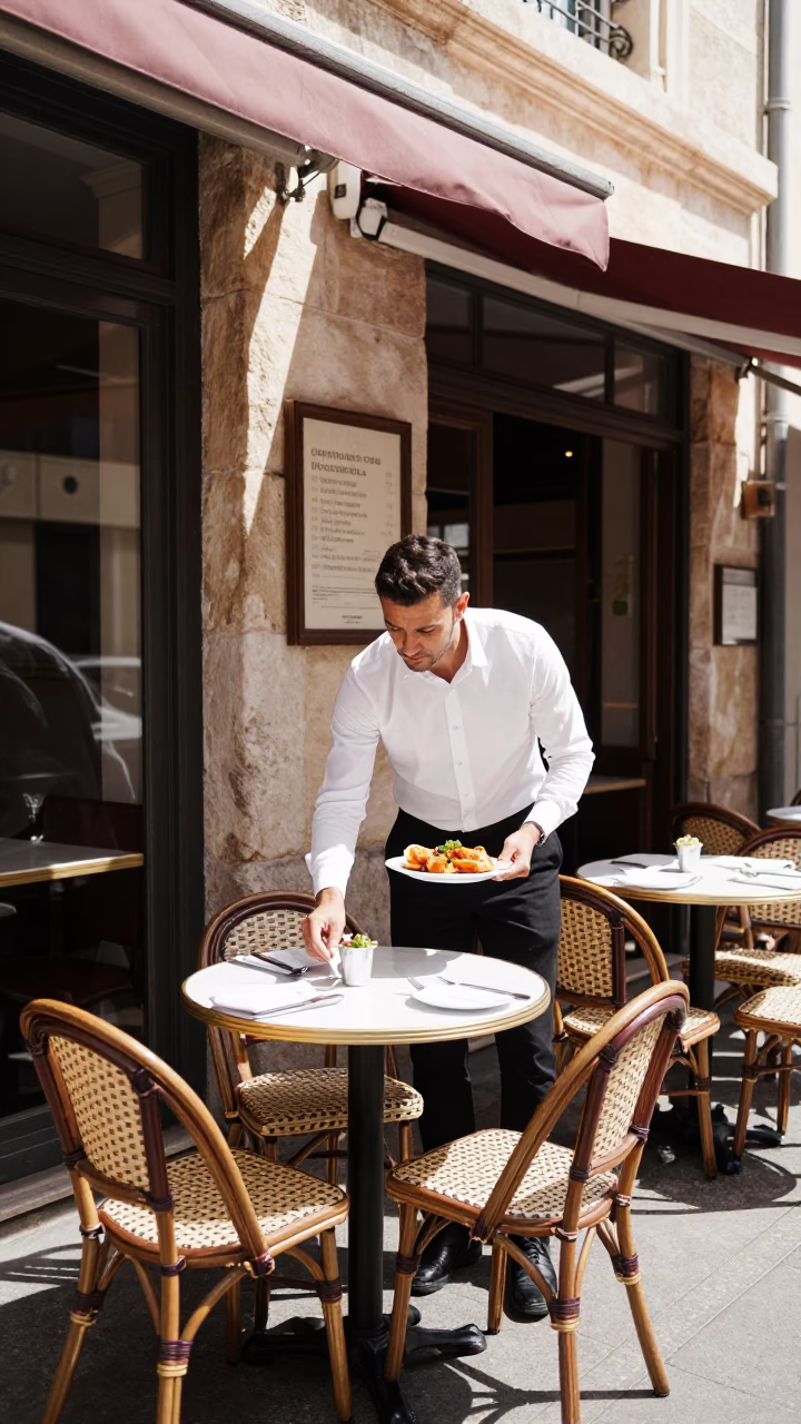 Serving Stew in Marseille in in Marseille, France