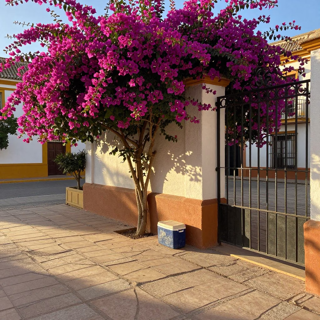 Seville Afternoon Light at Late Afternoon Light in in Seville, Spain
