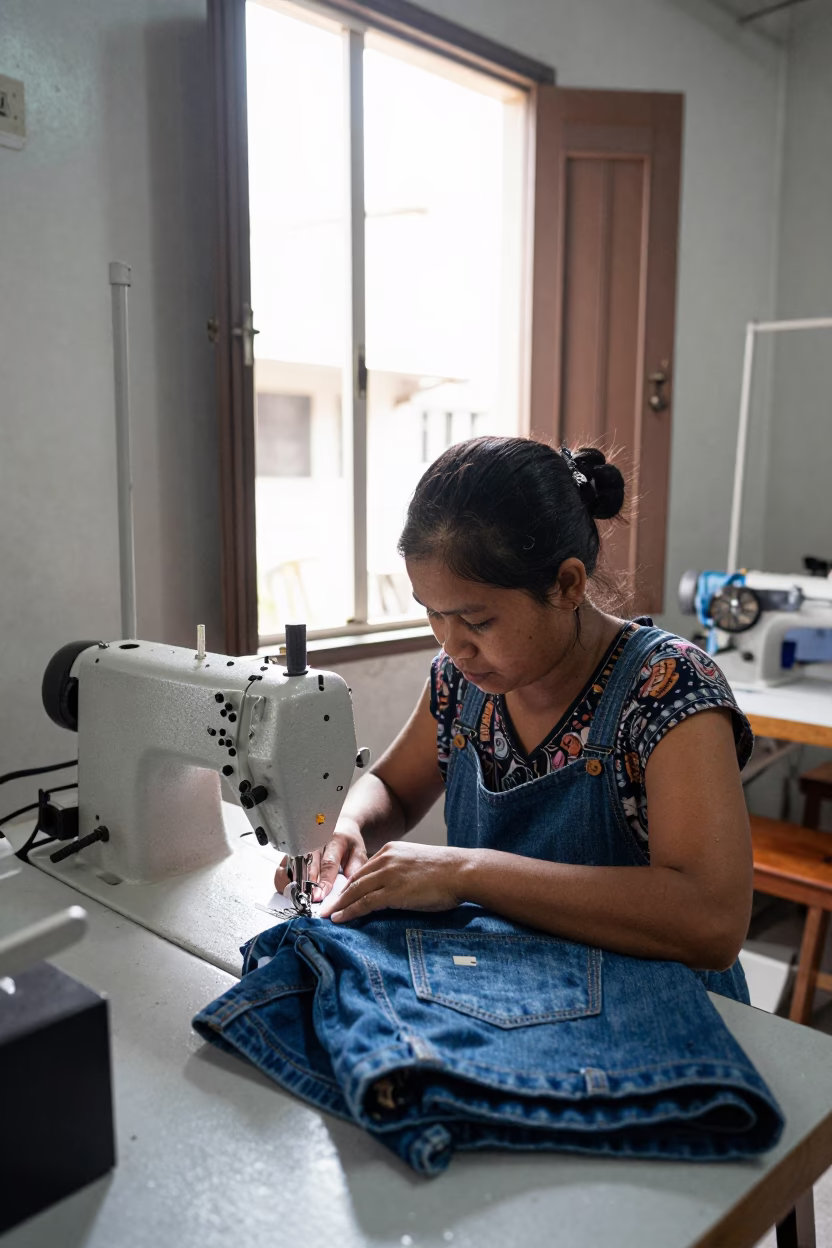 Sewing Machine in Phnom Penh in in Phnom Penh, Cambodia