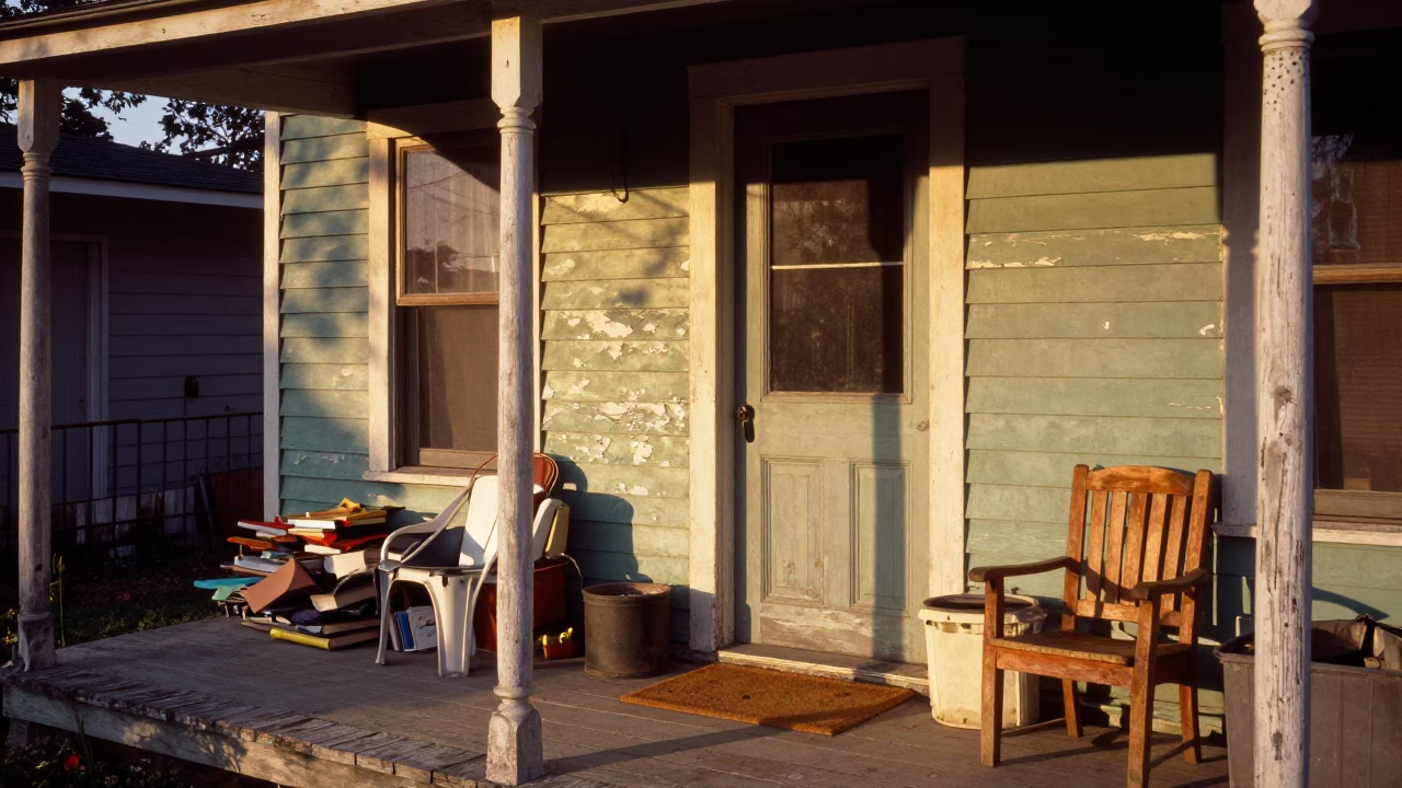 Shadows in Nashville at Golden Hour in in Nashville, Tennessee, United States