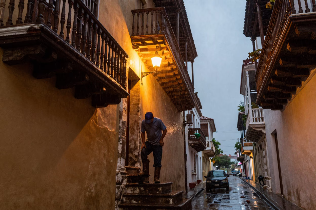 Shaking Boots in Cartagena in in Cartagena, Colombia