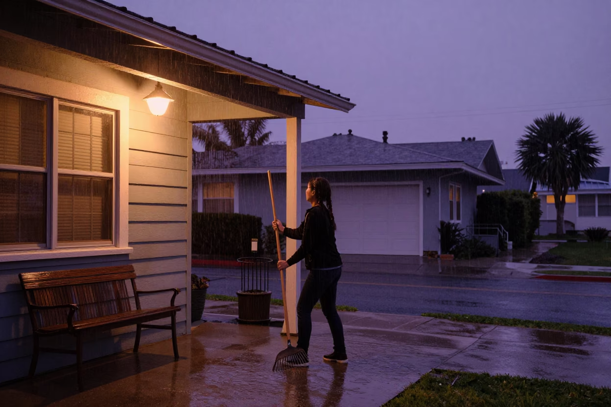 Shaking Rake in Los Angeles in in Los Angeles, California, United States