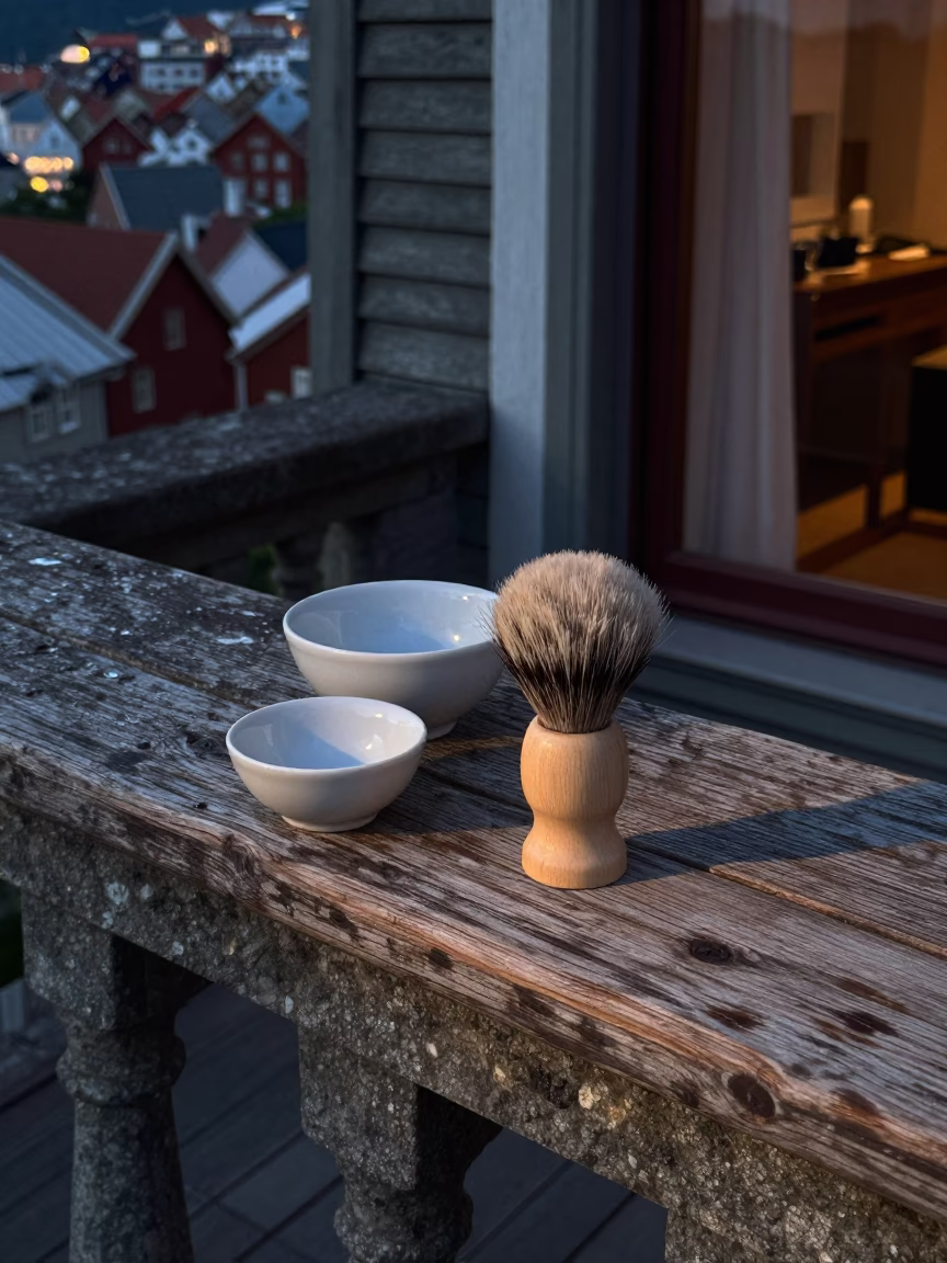 Shaving Brush in Bergen in in Bergen, Norway