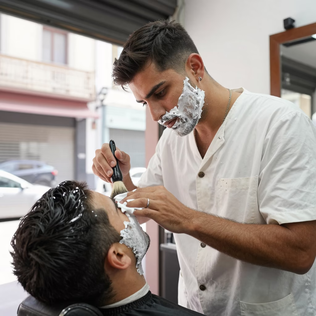 Shaving Cream in Buenos Aires in in Buenos Aires, Argentina