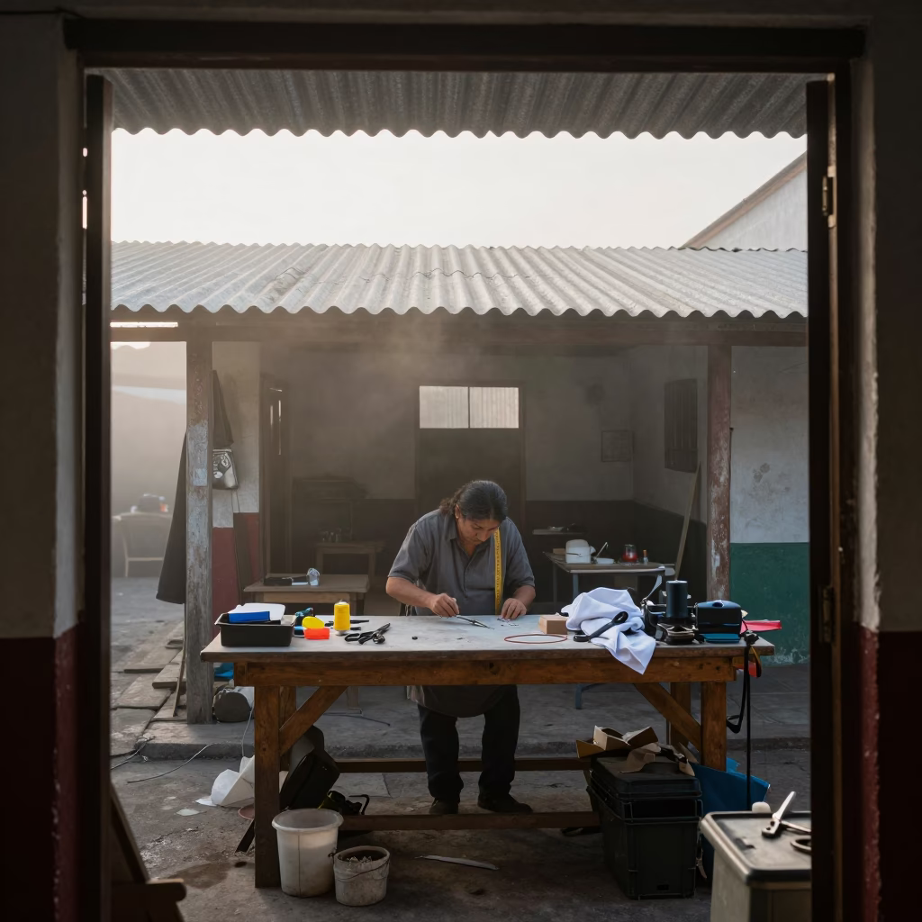 Shears in Guadalajara at Dawn Light in in Guadalajara, Mexico