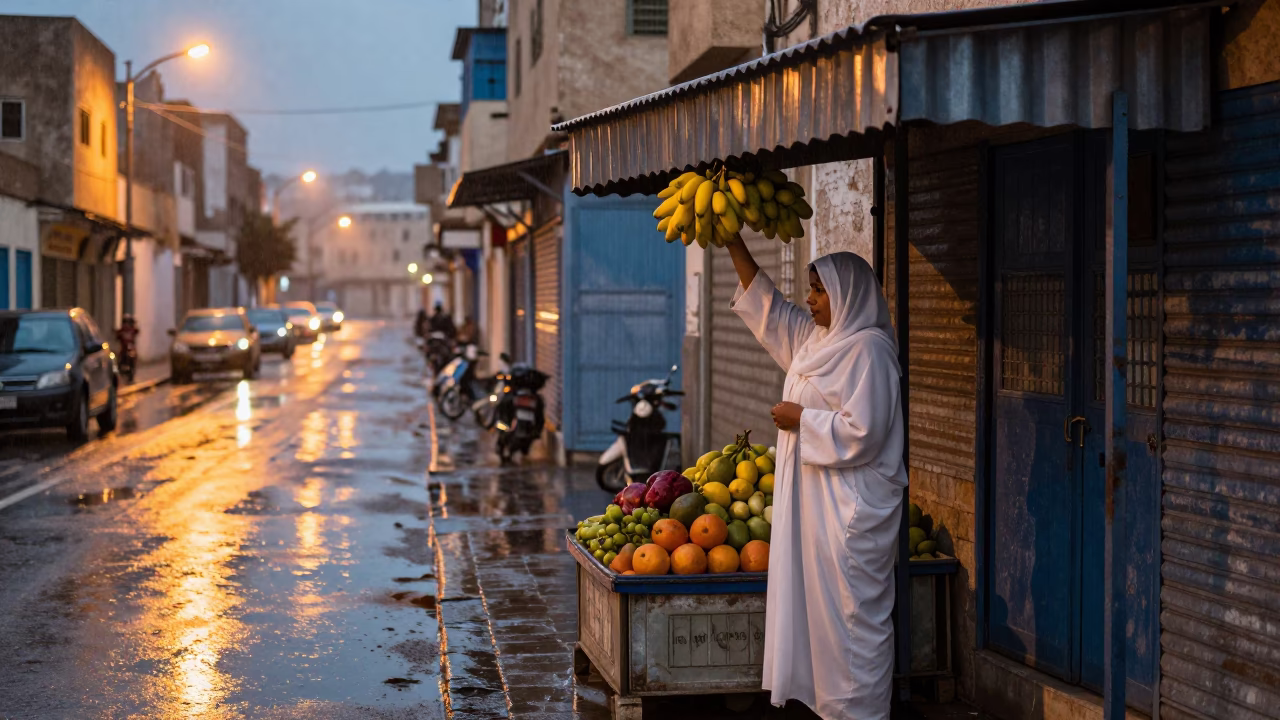 Shielding Fruit in Casablanca in in Casablanca, Morocco