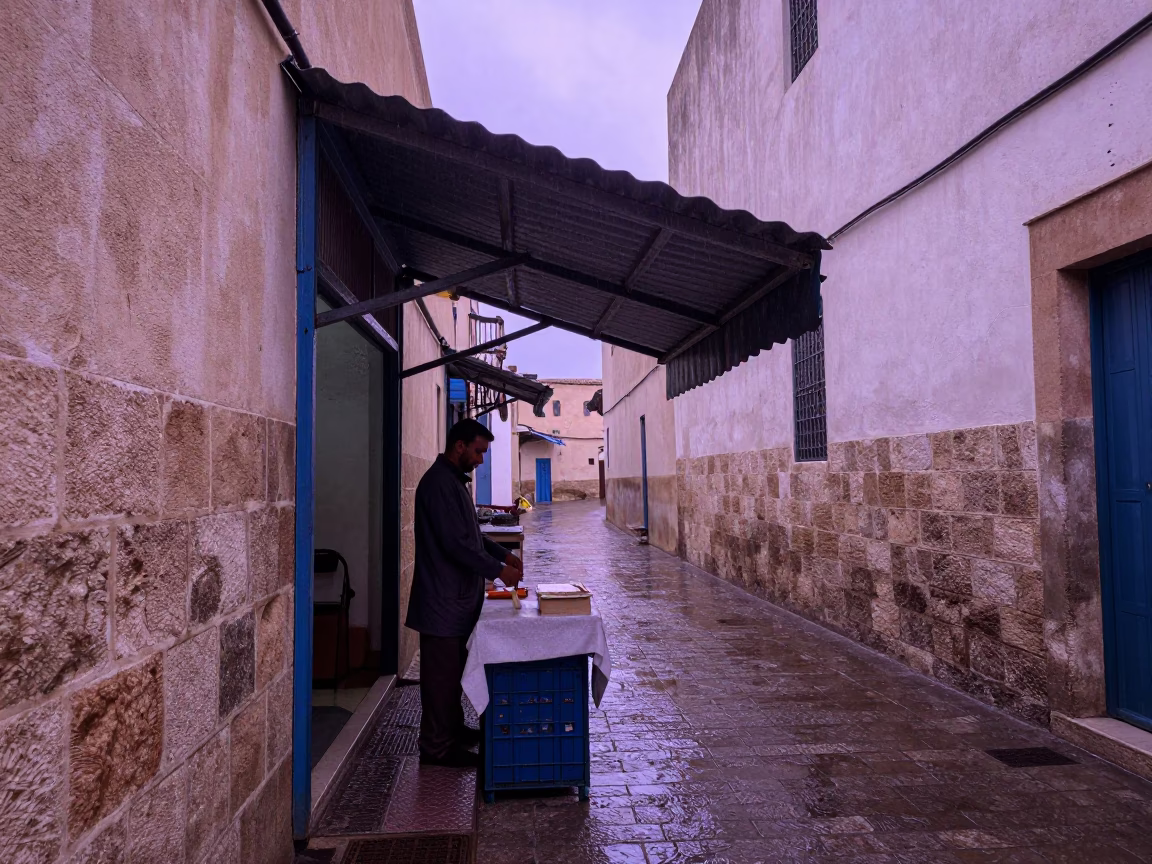 Shielding Table in Essaouira in in Essaouira, Morocco