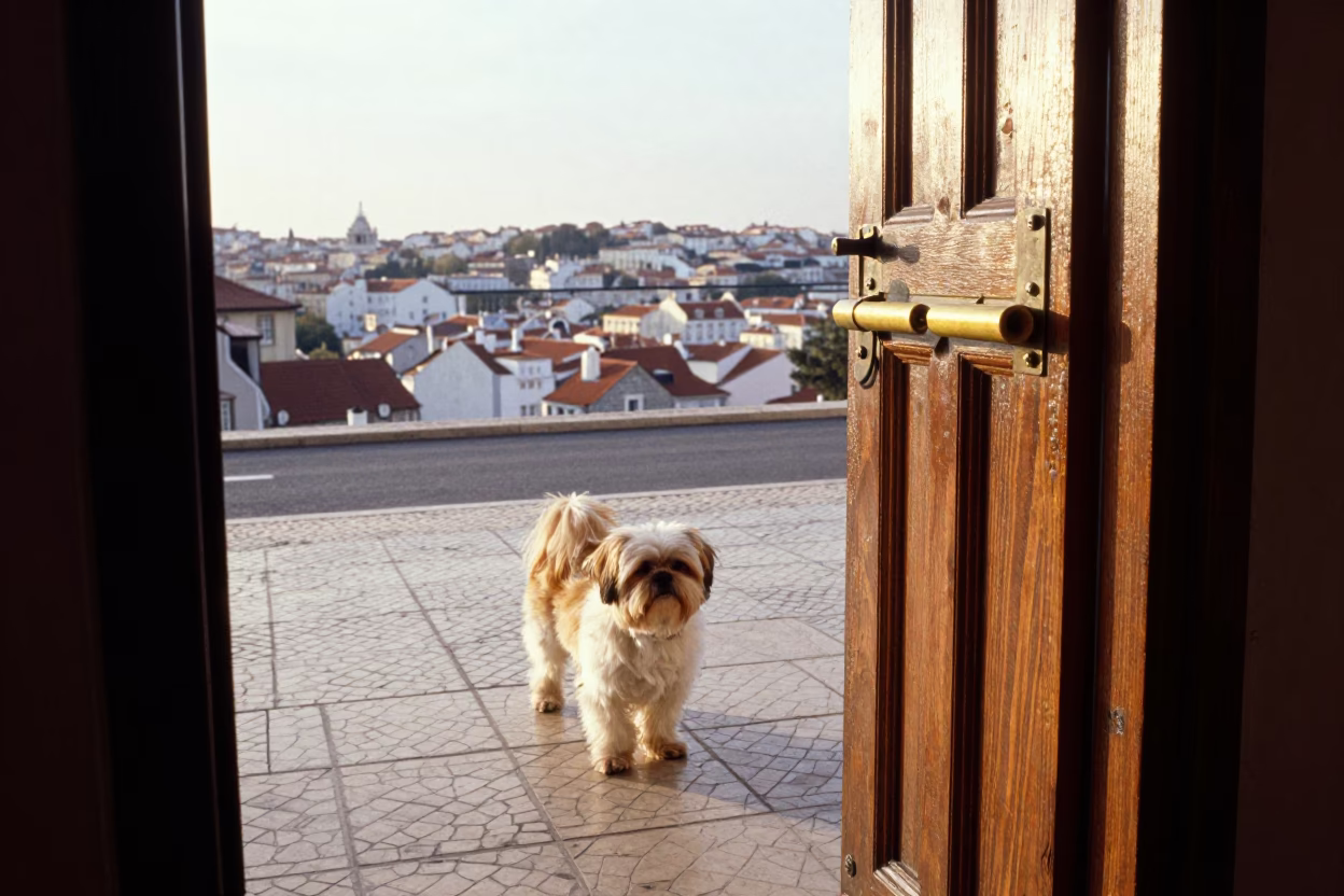 Shih Tzu in Lisbon in in Lisbon, Portugal